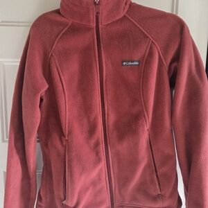 Columbia Red Fleece Jacket